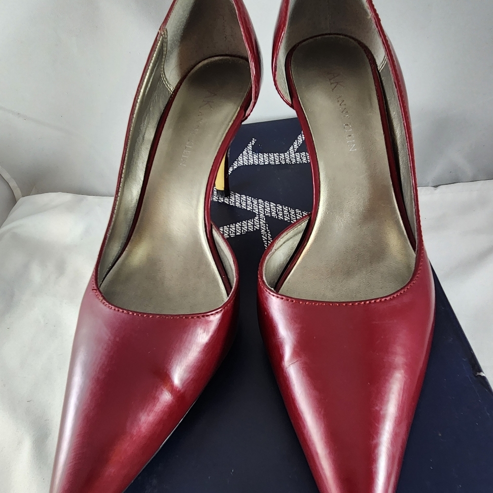 Anne Klein Classic Red Pumps
